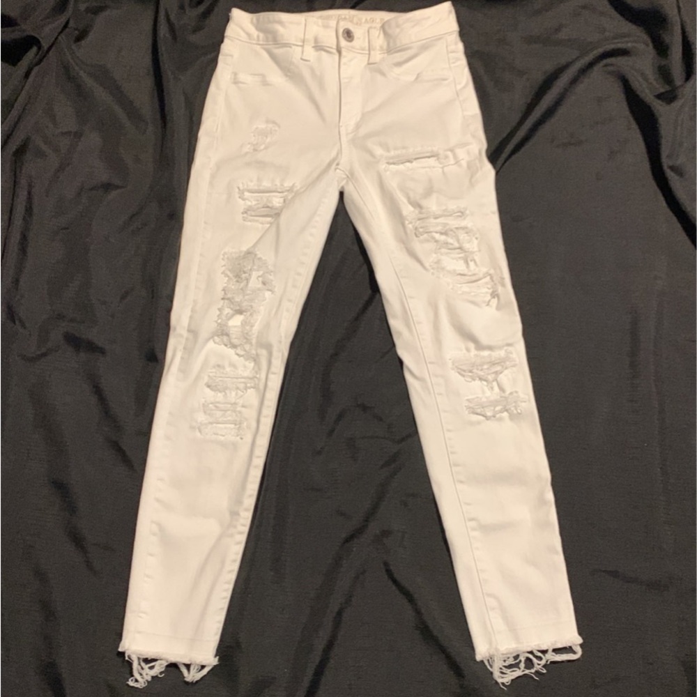 American Eagle Hi-Rise Jegging Crop Jeans Sz 4